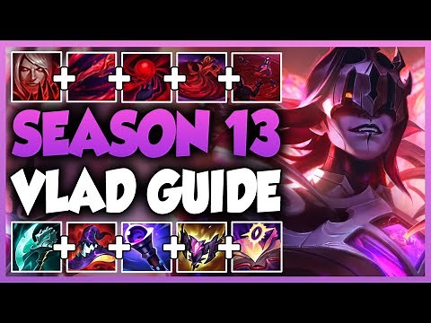 The ULTIMATE VLADIMIR GUIDE | BEST Build & Runes | How to carry as Vladimir | Detailed Guide S13