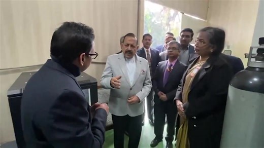 Science and Technology Minister Dr Jitendra Singh inaugurates the National Primary Standard Facility for Solar Cell Calibration and the National Environmental Standard Laboratory (#NESL) at the Council of Scientific and Industrial Research-National Physical Laboratory (#CSIR-#NPL) in New Delhi. Addressing the 80th foundation day celebrations of CSIR-NPL, the minister said that India has become the world’s fifth country, after the USA, Germany, China, and Japan, to have a Standard Facility for So