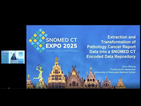 Extraction of pathology cancer report data into a SNOMED CT encoded data repository - Hwang (US)