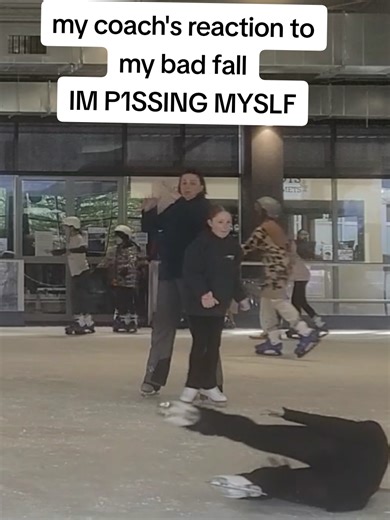 Hilarious Ice Skating Falls and Coach Reactions