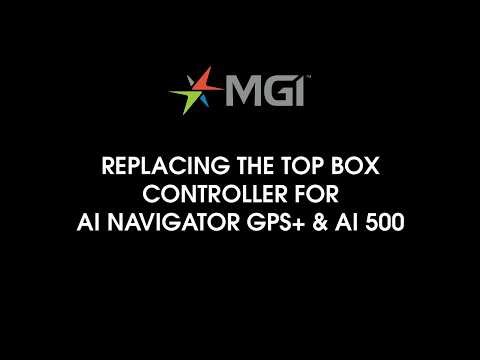 How to Replace the Top Box Assembly | MGI Ai NAV-500