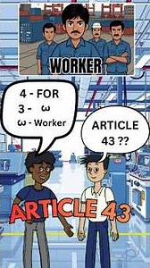 Article 43 Explained | Living Wage, Cottage Industry, Workers & Cooperative | DPSP Polity |Fun Trick