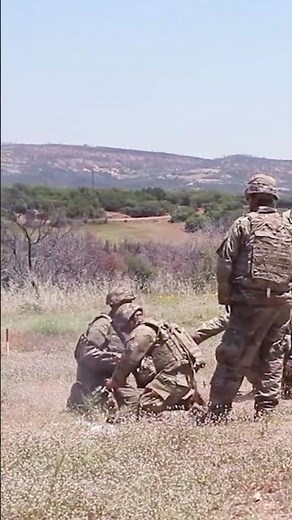 Mortar Training: One Shot, Target Gone #shorts #military