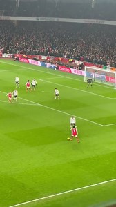 Perfect angle. What a hit 🚀 Saka goal against Man Utd. | Arsenal Daily
