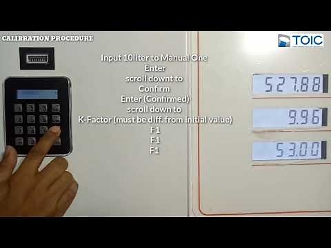 gilbarco frontier calibration