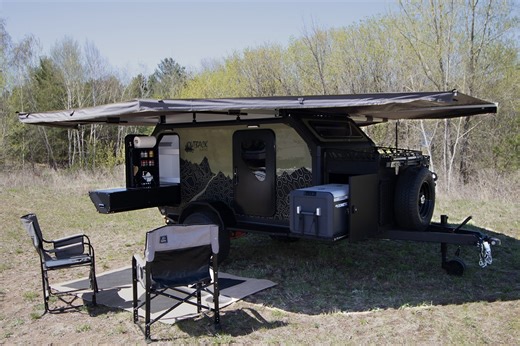 Imperial Outdoors Created a Small, Rugged Camper Trailer Ready for Year-Round Use