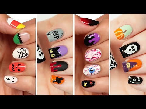 Cute Nail Art 2023 | Fun & Easy Halloween Nail Design Compilation!