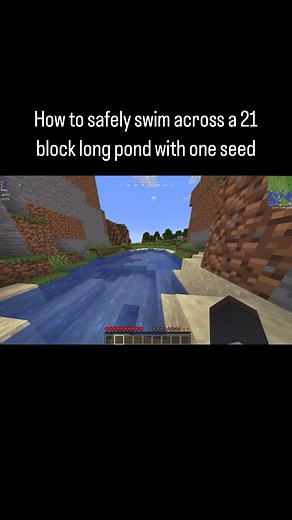 seed on Instagram: "*You cannot hold the seed while doing this* #minecraft #tutorial"