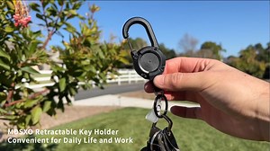 Watch Retractable Key Holder 2 Pack by MDSXO on Amazon Live