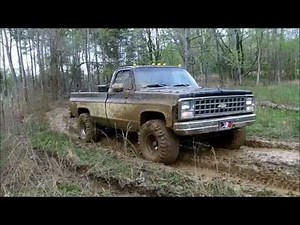 1980 Chevy 4X4 35 inch Super Swamper Thornbirds Day 3 of Mudhole