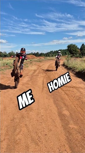 Wheelie Wednesday ⁉️ I wasnt racing 😏🏁😅 #wheelie #moto #motocross #dirtbike #wednesday