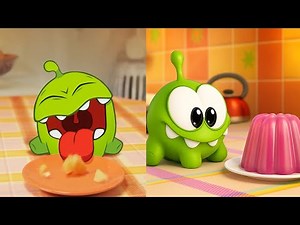Tiny Om Nom looks for love and Treats 🍪 Cut the Rope 😄 Cartoons for Kids