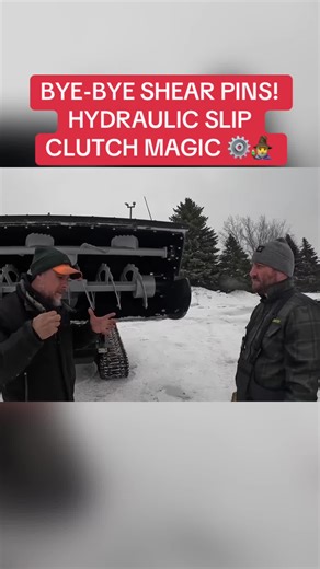 Hydraulic Slip Clutch Magic for Snow Removal