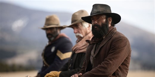 On '1883', James Dutton is Ready to Fire on the Enemy