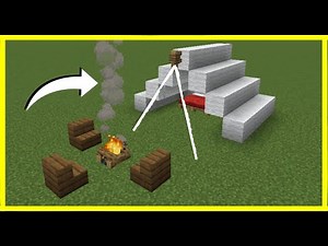 Zelt mit Zeltschnüren bauen | Minecraft Tutorial