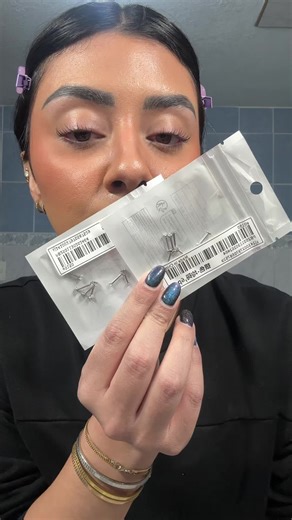 Vamos a cambiar mis piercings! #shein #sheinhaul #piercing #perforacion #perforaciónes #titanio #titaniopiercing #perforaciones
