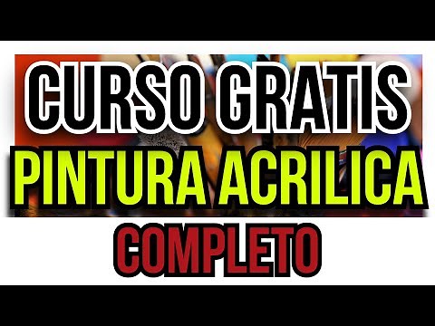 El CURSO de PINTURA ACRILICA para PRINCIPIANTES más COMPLETO de Youtube 🚀
