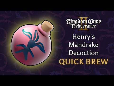 Henry's Mandrake Decoction | Best Quality | Quick Brew | Kingdom Come: Deliverance II