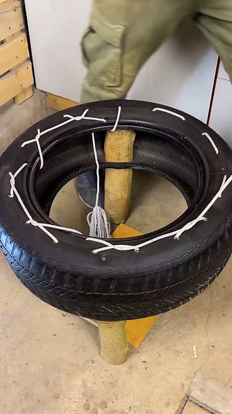 How An Old Tire Became My Favorite Chair