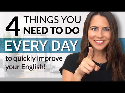English Tips - Everyday Habits To Improve Your Language Skills