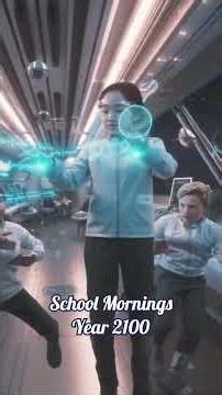 POV: School in the Year 2100! 🤖🌌 Future Vibes