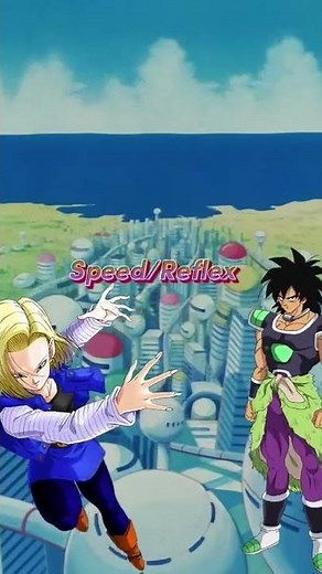 Broly Vs Android 18 #dragonball #dragonballsuper #dragonballz #broly #shorts #android18 #vs