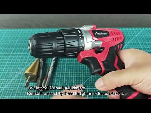 How to Put Drill Bit in Avid Power Drill (Change Bit)