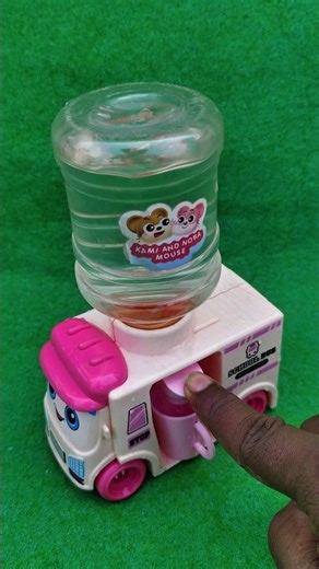 (ST-1137)"🚍💧 Genius School Bus Water Dispenser Hacks YOU Need to See! 🌟" #toys #water #trending