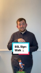 10K views · 592 reactions | Today’s new Sign in British Sign Language is? Today’s sign is #Walk ! Join me everyday for new signs in British Sign Language! #deaf #bsl #signlanguage #walking #walkingdead #walkchallenge # @thecountrysidecode @explore_countryside_ @walkofftheearth Note: I’m from the South UK so some signs are regional! | The Deaf Chef | Facebook