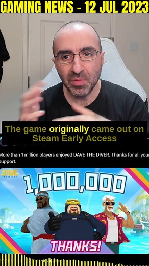 🌊🎮 MAKING WAVES IN THE INDIE GAME SCENE: DAVE THE DIVER's IMPRESSIVE LAUNCH 🚀🎉 The indie gaming universe is making a splash 🌊 with the release of Dave The Diver, an underwater exploration game that beckons players into the depths of the unknown. Dave The Diver has captured global gamers' hearts, selling a staggering 1 million copies within just two weeks of its full launch! 🥳 First introduced to the gaming sphere via Steam Early Access in October 2022, Dave The Diver enticed gamers with it