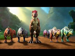 T-Rex Two-Step 🦖 | Fun Dinosaur Dance Song for Kids | Upbeat & Energetic Dance Along!