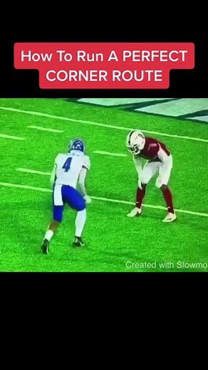 How To Run A Perfect Corner Route in Football