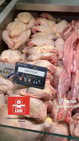 🥩 Boucherie Lion Market 🦁 Viande fraîche chaque jour ! 📍 2 Rue Louis Petit, Denain #LionMarket #ViandeFraîche