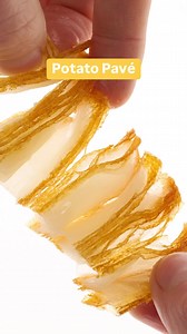 2.9K views · 17 reactions | The potato pavé, aka the crispy and creamy potato preparation that’s designed to live on fine dining restaurant menus. @tomthechon has broken it down so you can make this impressive dish at home. Every layer, step by step. | ChefSteps | Facebook