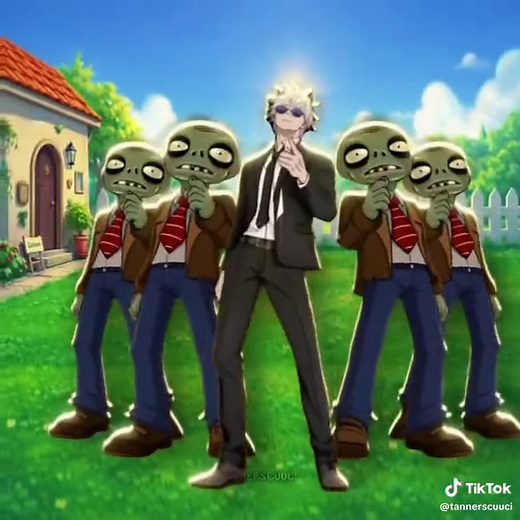 Gojo X PVZ 🌻 On Your Lawn Funk - The Viral Trend