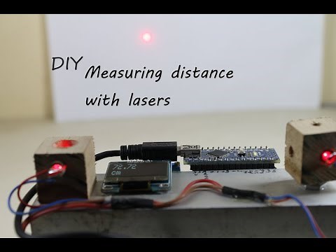 Measuring distance with Lasers