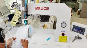 We, at BRUCE Sewing Machines, also developed a Hot Seam sealing machine to produce better quality PPEs to help our medical frontliners 👨‍⚕️👩‍⚕️⚕️🏥. As an added protective measure, this machine seals sewn seams in PPEs with a special tape to stop virus or contamination from entering their protective gears. Ready available stock in the Philippines! #safertogether | BRUCE Sewing Machines Philippines