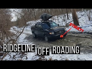 Honda Ridgeline Off-Roading Test - First Generation