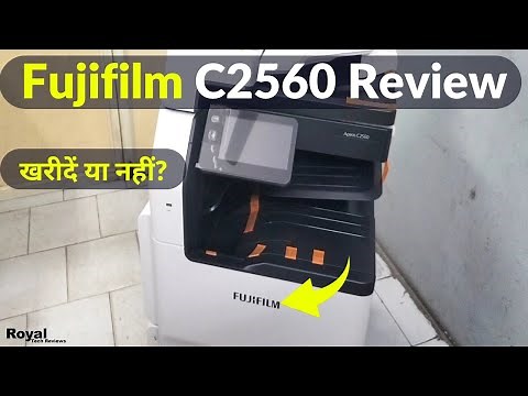 🔥 Fujifilm Apeos C2560 Review || 🖨️ LED Color Production Printer - Is It Worth It?