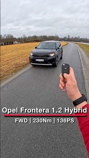 The new Opel Frontera: Legend or Mistake? 🤨