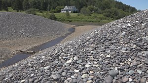 Machiasport's Jasper Beach washed out from big June rainstorm