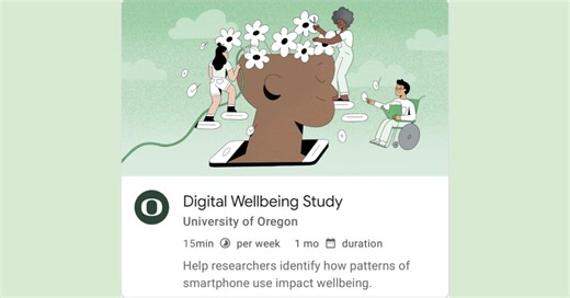 Digital Wellbeing Study using Android, Fitbit data now live in Google Health Studies [U]
