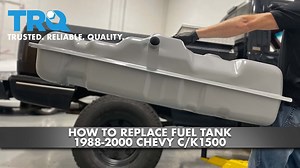 How To Replace Fuel Tank 1988-2000 Chevy CK1500