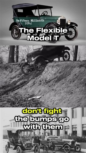 Hagerty Drivers Foundation on Instagram: "The Model T was made of a special type of steel that could flex, and it allowed the car to be very capable on rough terrain! Want to know more about the Model T? Watch our video on YouTube: “The Fifteen Millionth Ford Model T - Full Documentary” #DriveHistory #ModelT #FordModelT #history #americanhistory #offroad #flex #documentary #hagertydriversfoundation"