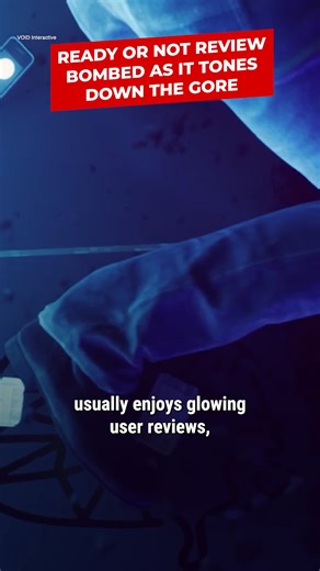 6.6K views · 13 reactions | Ready or Not review bombed as it tones down the gore 郎 #readyornot #review #steam #news #pcgamer #pcgaming | PC Gamer | Facebook