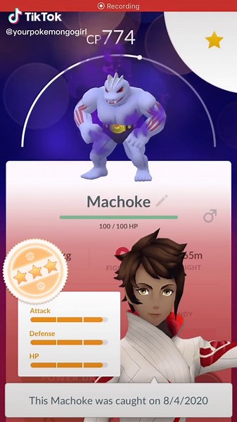 I finally got the Shadow Machop I was hoping for 😍 #Machop #Evolution #Pokemon #PokemonGo #Fyp #Foryourpage #Excited