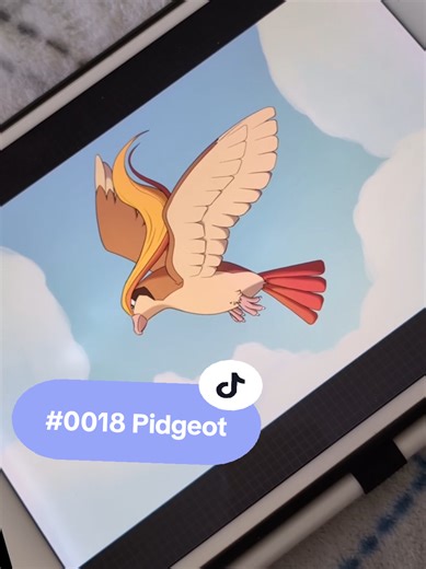 Birds are hard to draw and there's so many more bird pokemon I want to draw 😭 #pokemonfanart #pokemon