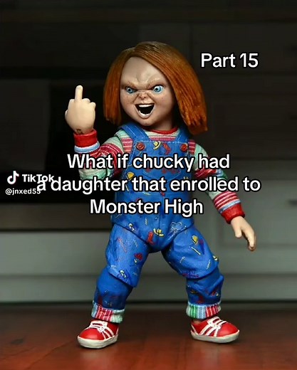 Monster High Chucky Daughter Redesign Idea