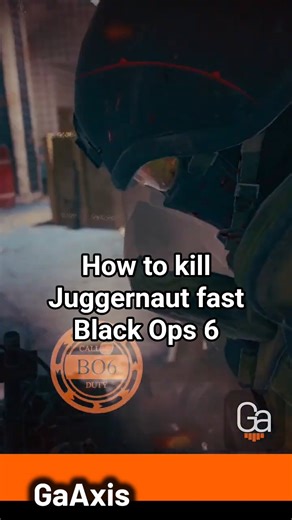How to Destroy a Juggernaut in Seconds 🔥 |Black Ops 6#shorts #codshorts