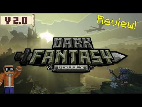 I Reviewed The Most INSANE OVERHAUL to a Vibrant Visual Pack in Minecraft - Dark Fantasy Visuals 2.0